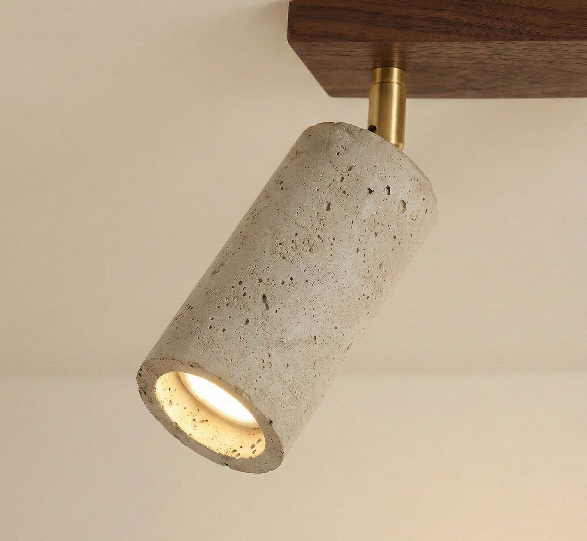 The Axis™ – Linear Wood & Concrete Spotlight