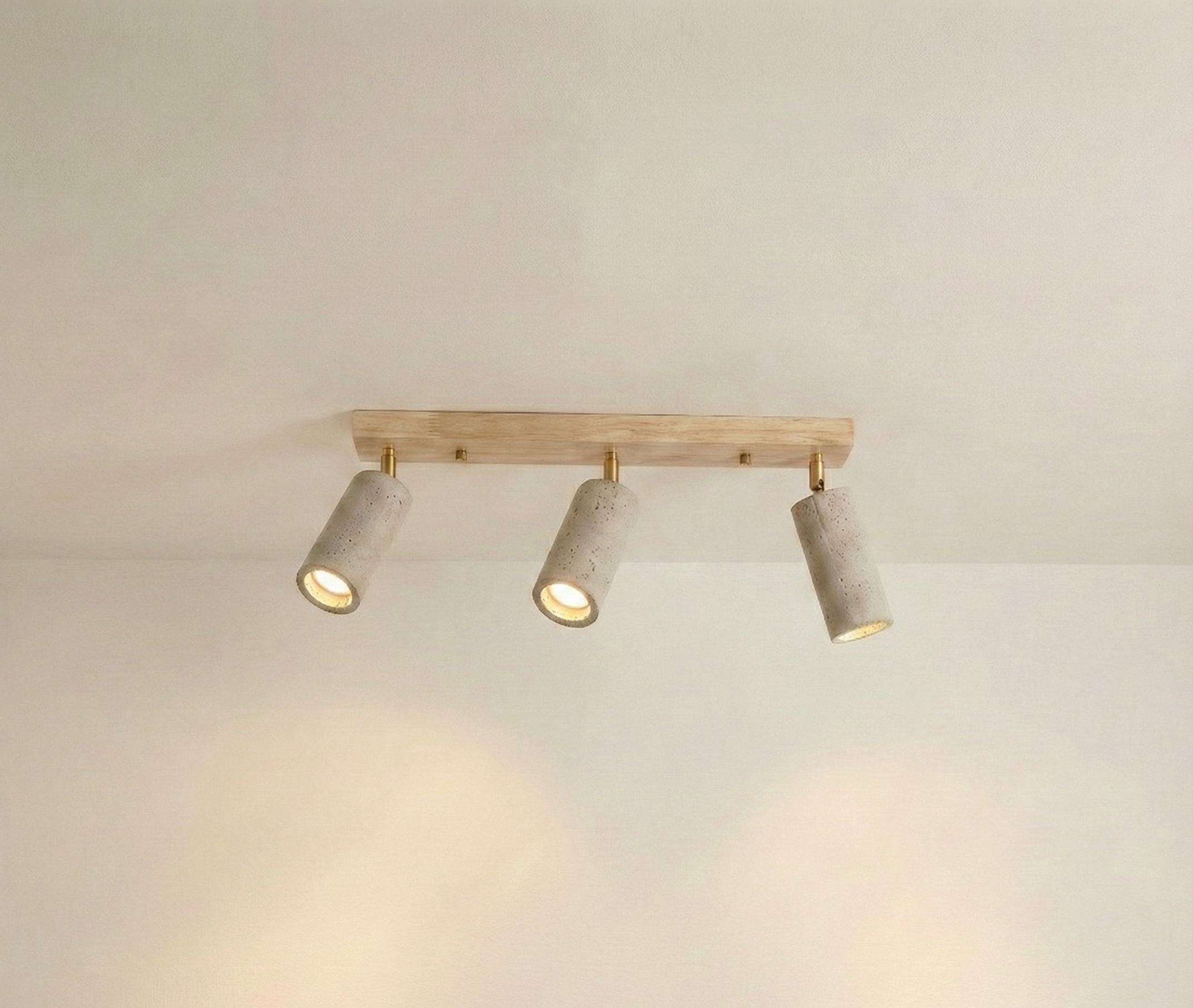 The Axis™ – Linear Wood & Concrete Spotlight