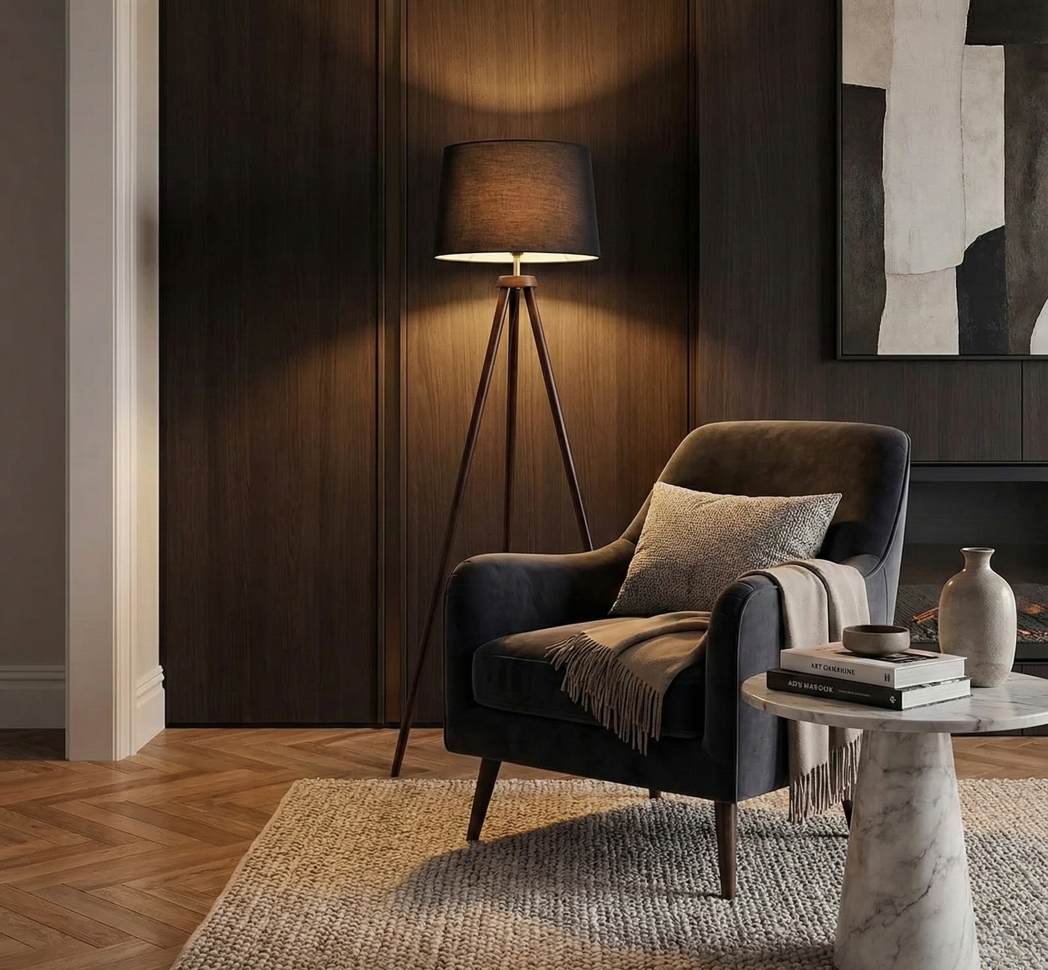 Viggo™ – Nordic Tripod Floor Lamp