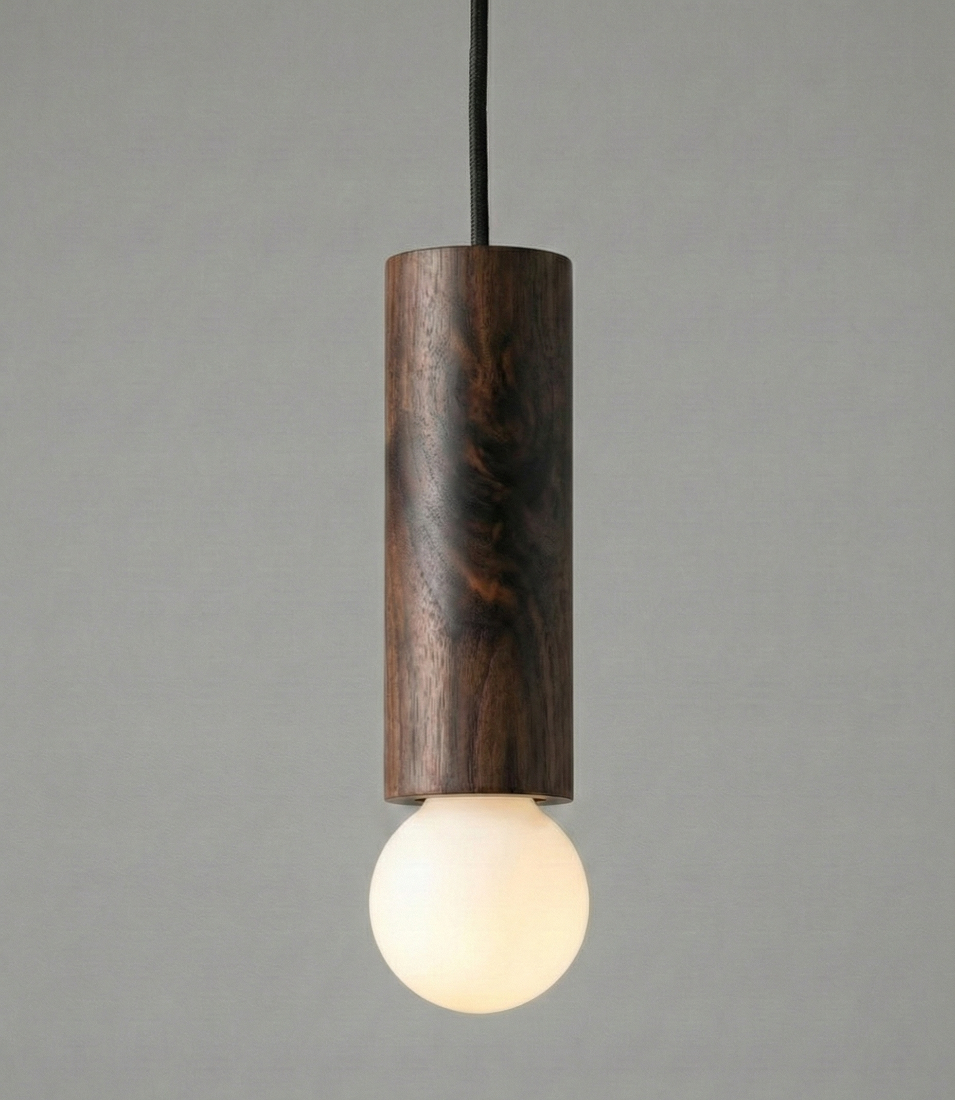 The Lund™ – Solid Wood Cylinder Pendant