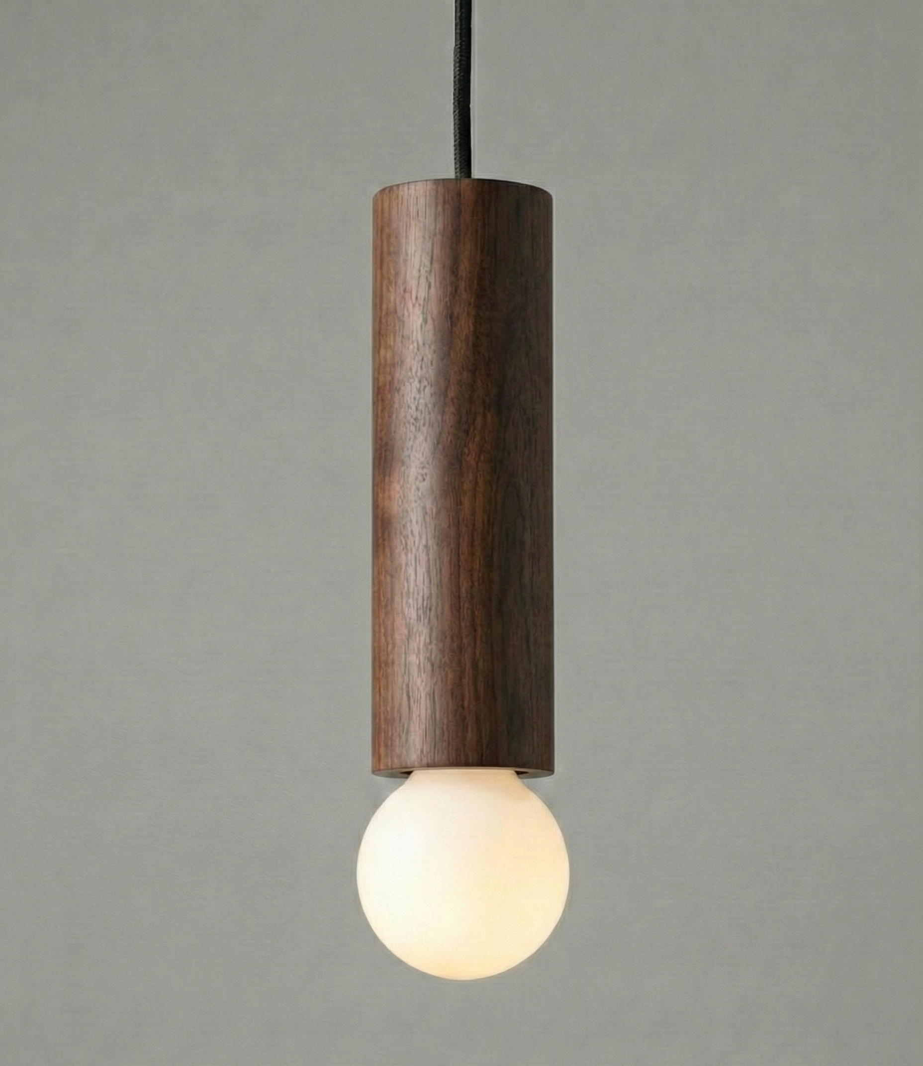 The Lund™ – Solid Wood Cylinder Pendant