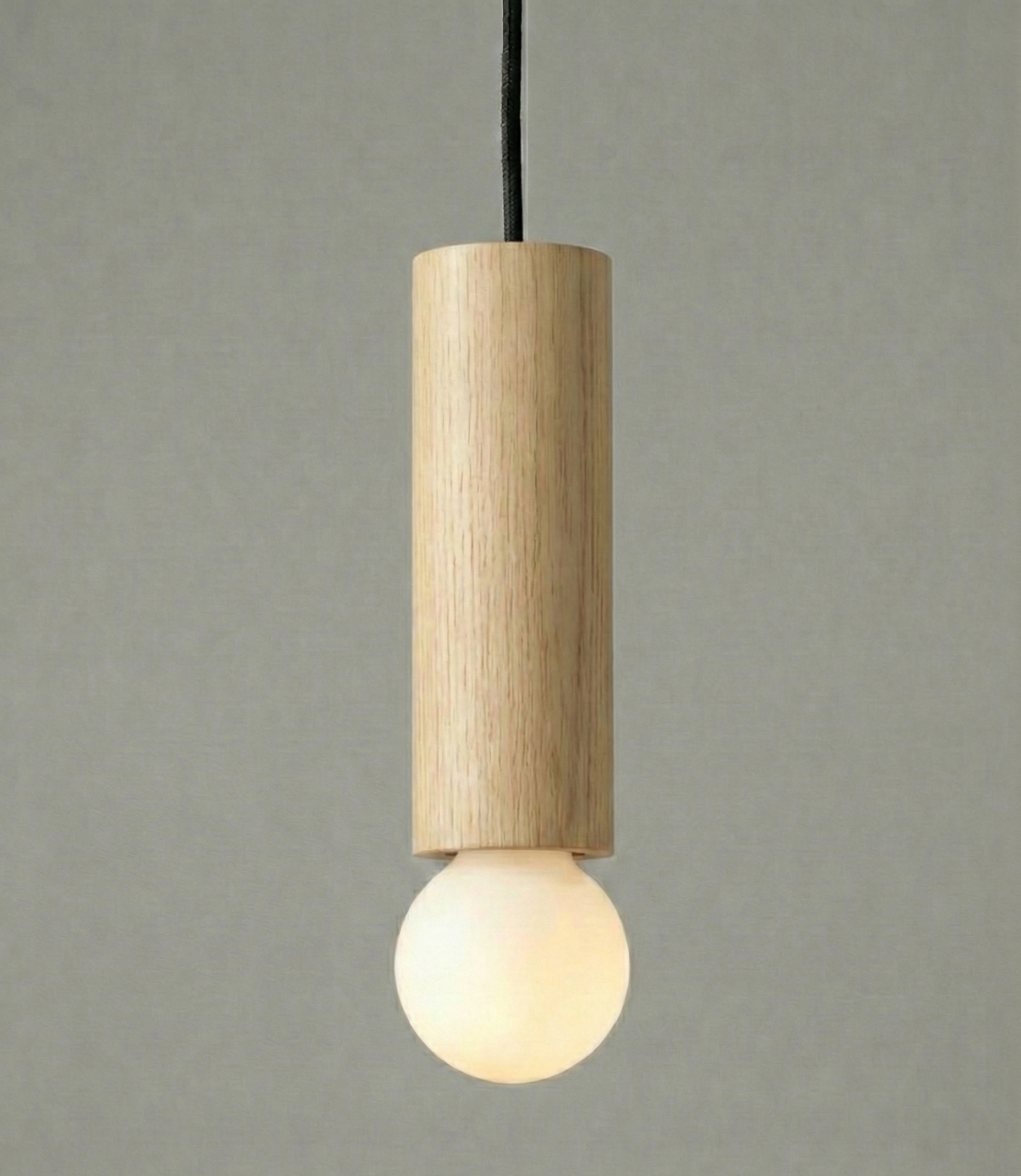 The Lund™ – Solid Wood Cylinder Pendant
