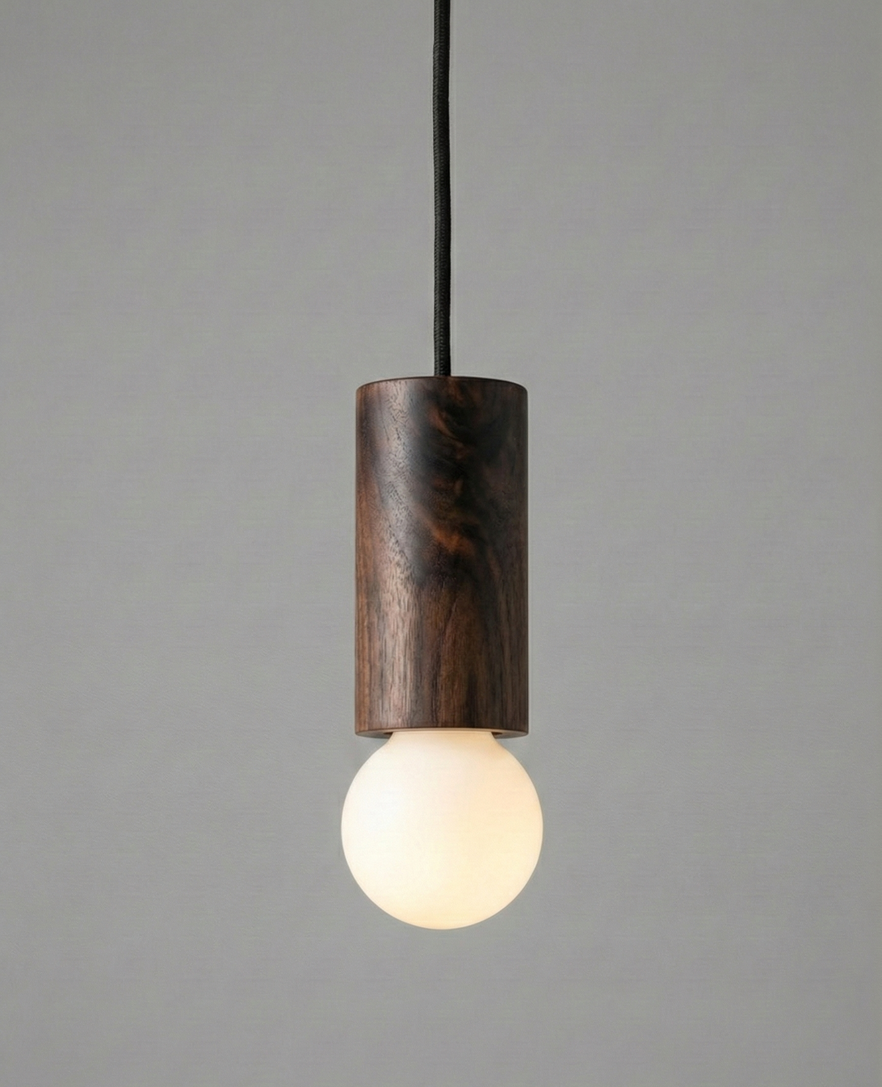 The Lund™ – Solid Wood Cylinder Pendant